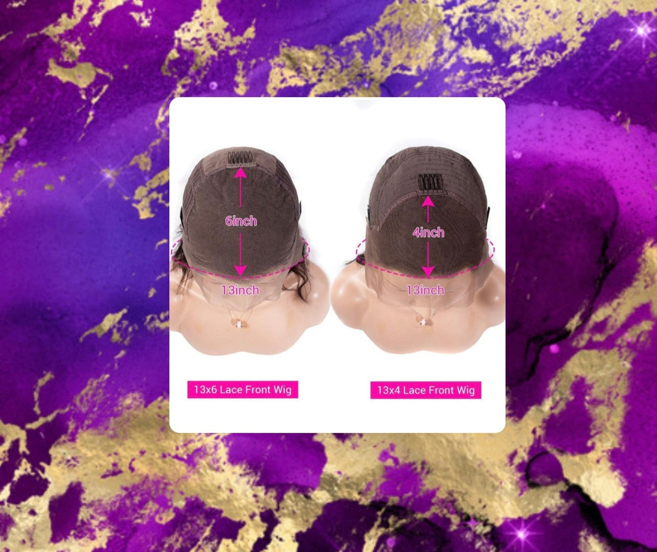 13*6 Transparent Lace Frontal Wigs